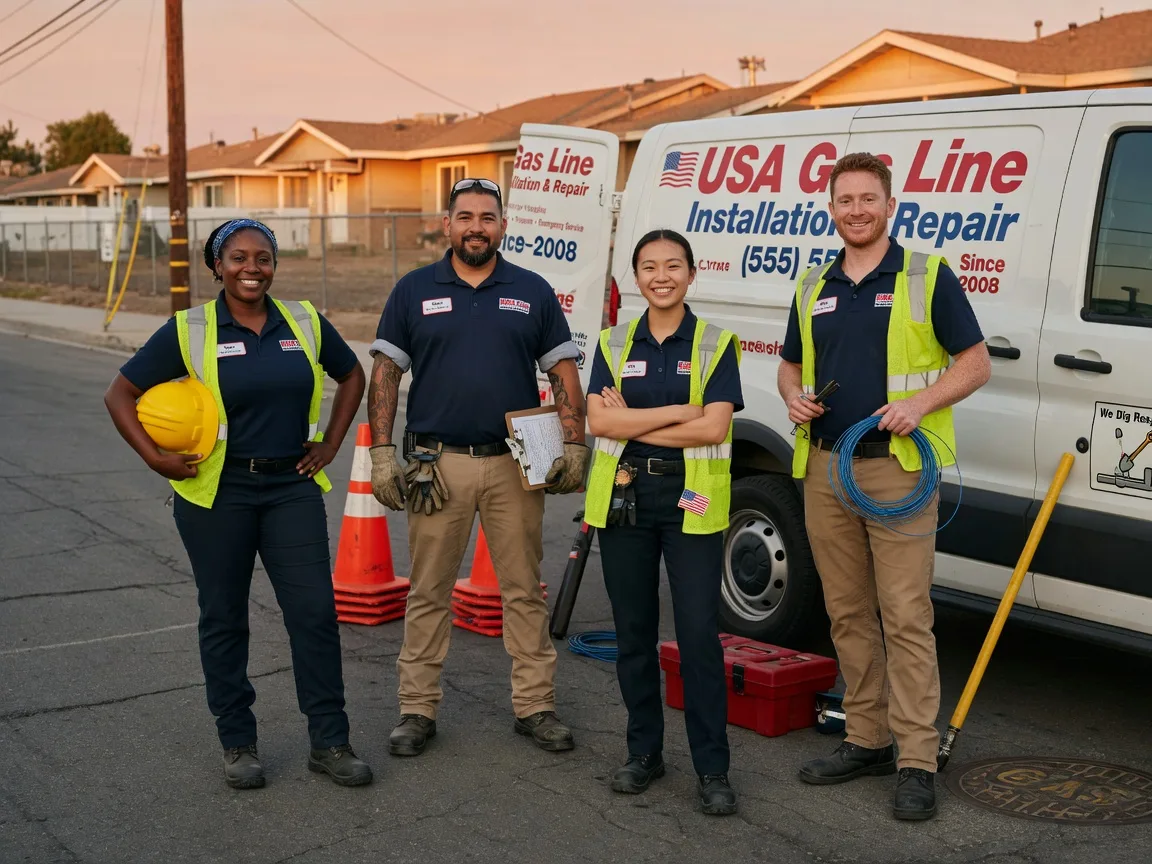 Gas Line Installation company in Quitman, LA
